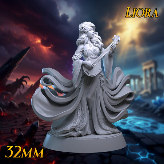 Liora resin figure