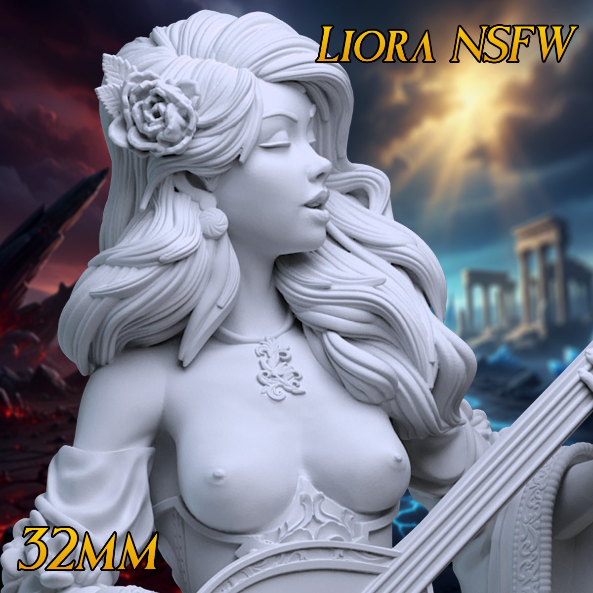 Liora resin figure