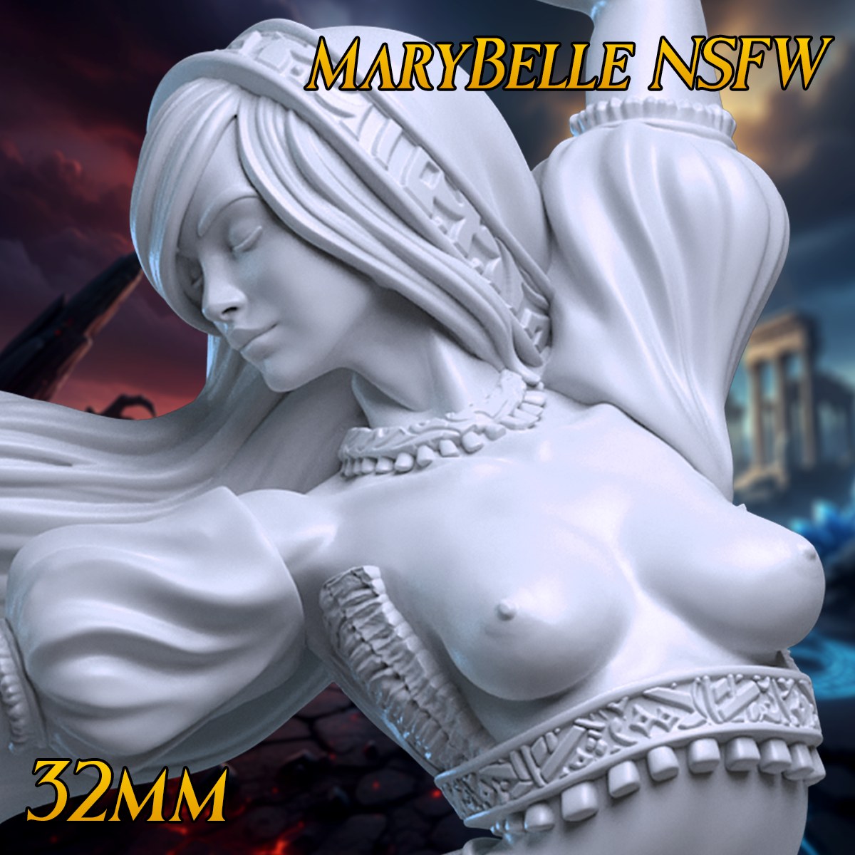 Marybelle resin figure