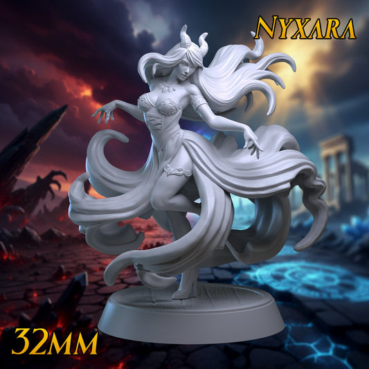 Nyxara resin figure