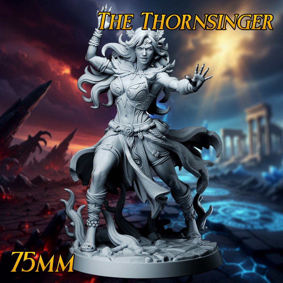 The Thornsinger resin figure