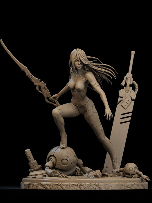 A2 resin figure