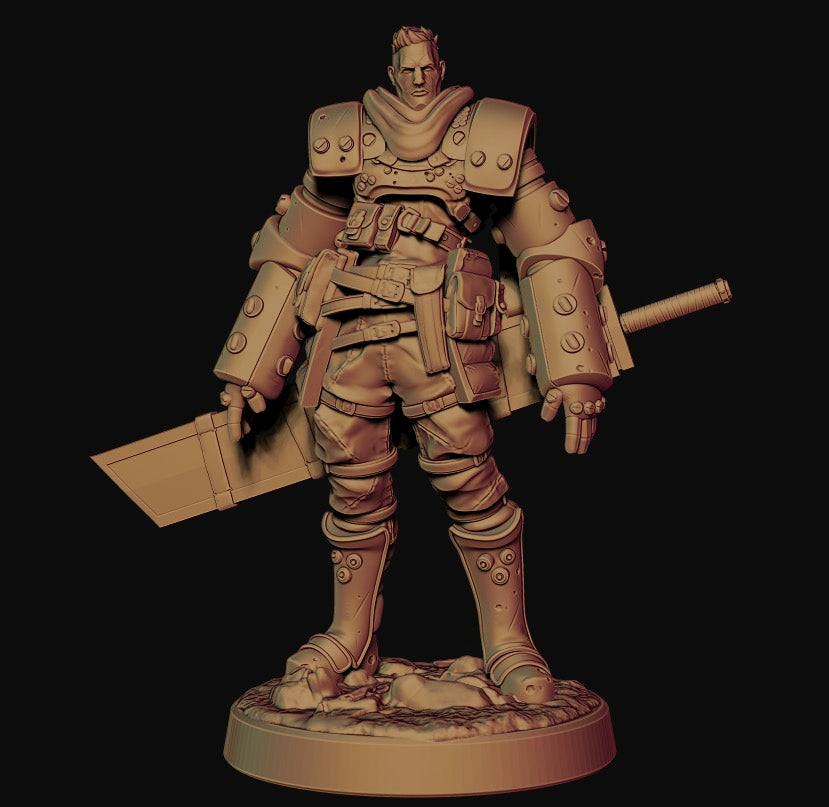 MERGE resin figure