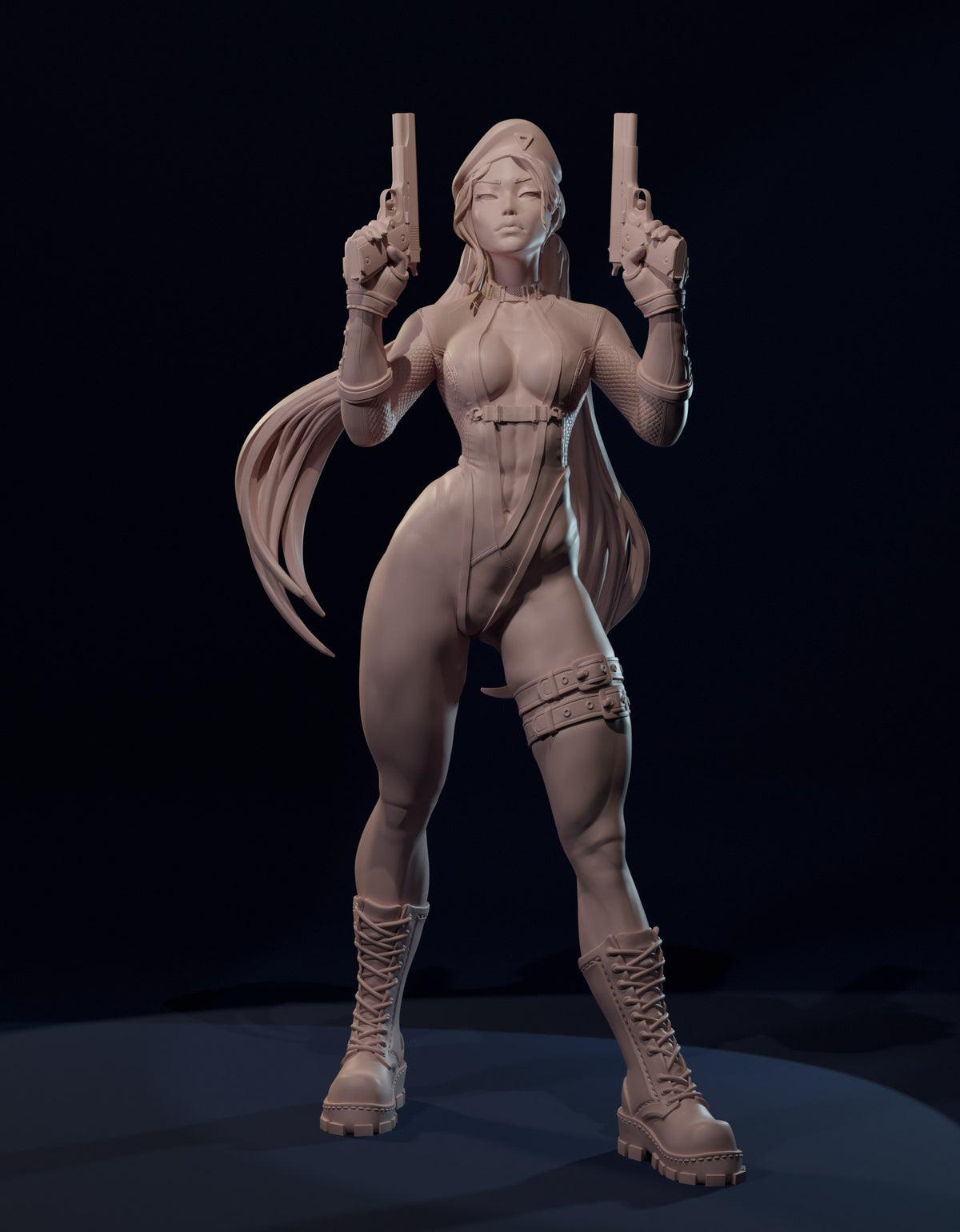 Sergeant Kelly resin figure
