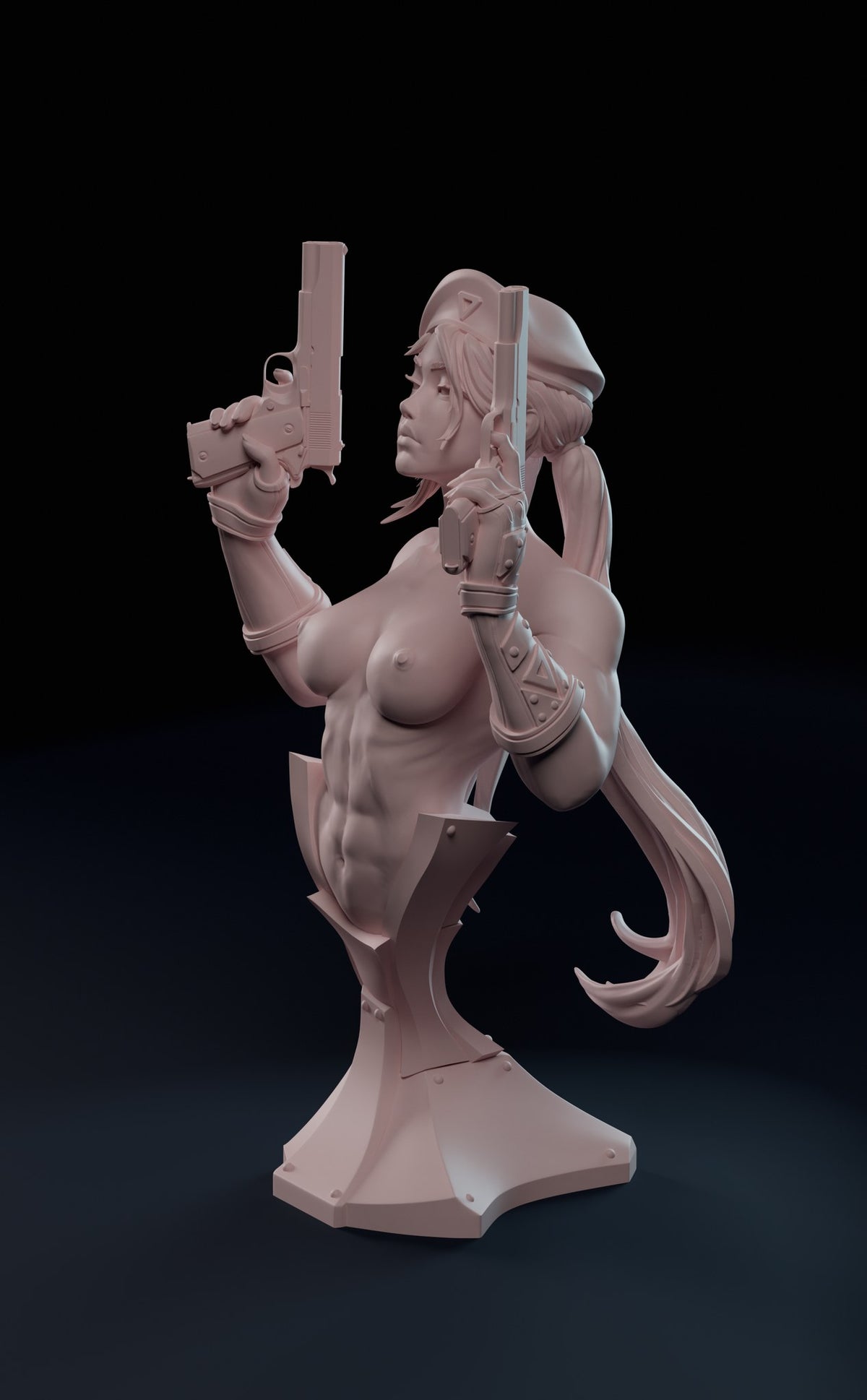 Sergeant Kelly resin figure
