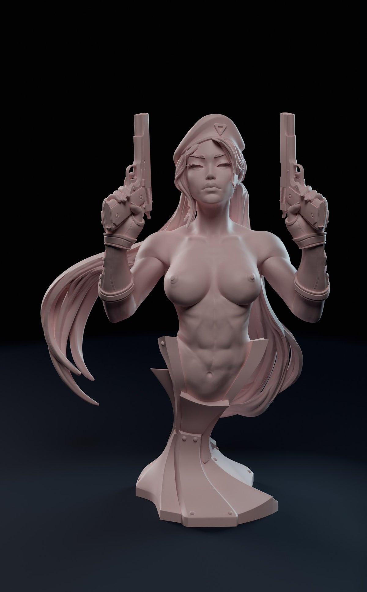 Sergeant Kelly resin figure