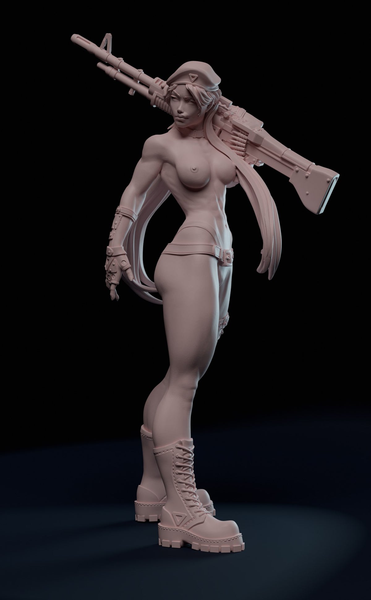 Sergeant Kelly resin figure