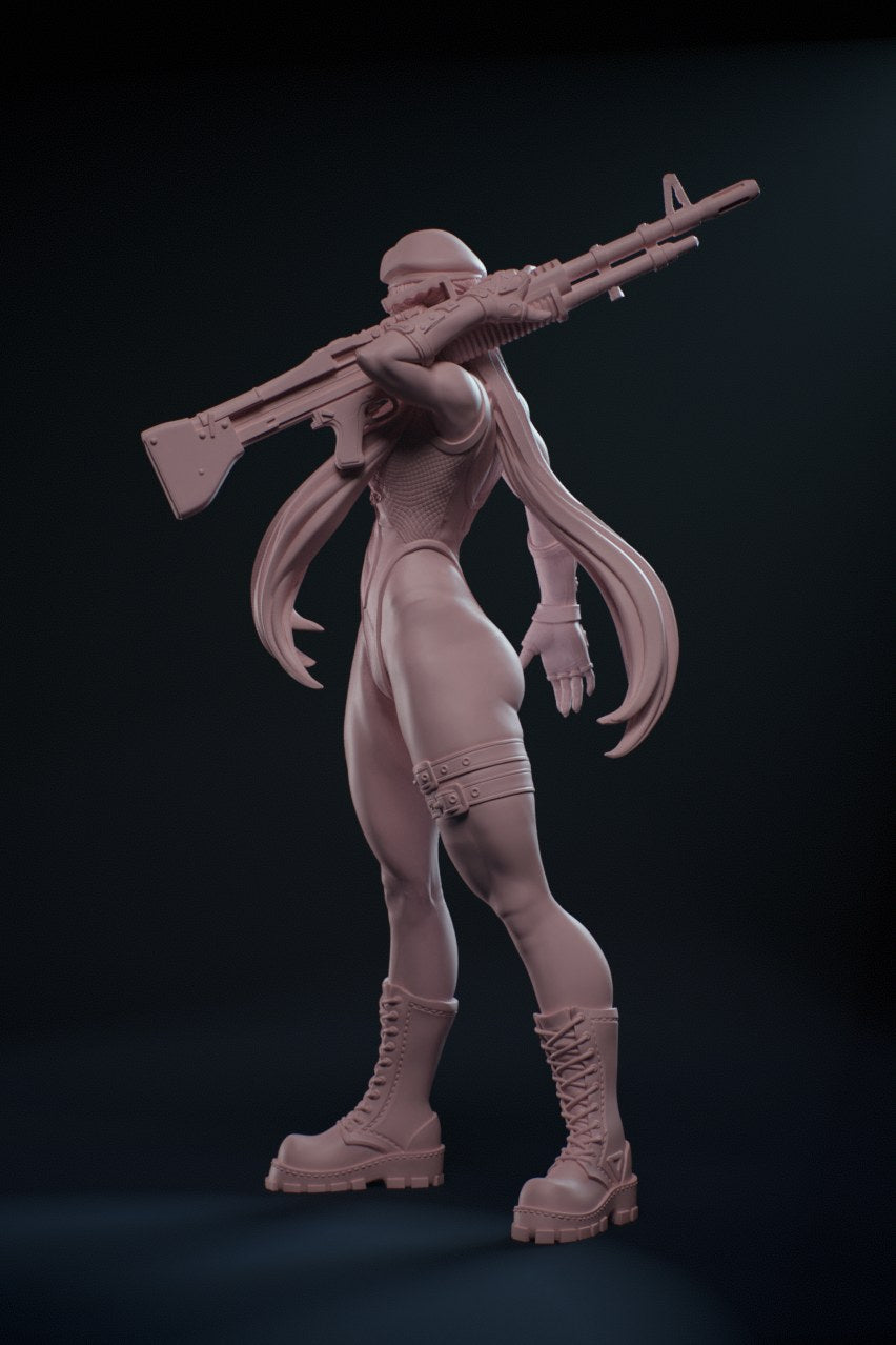 Sergeant Kelly resin figure