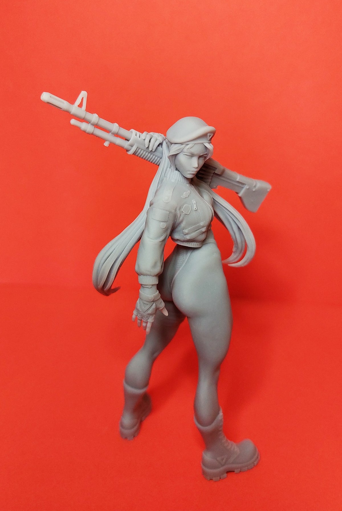 Sergeant Kelly resin figure