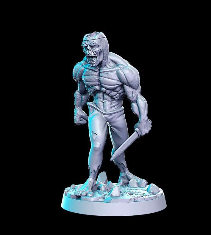 The Power of the Curse (Monster Set) resin figure