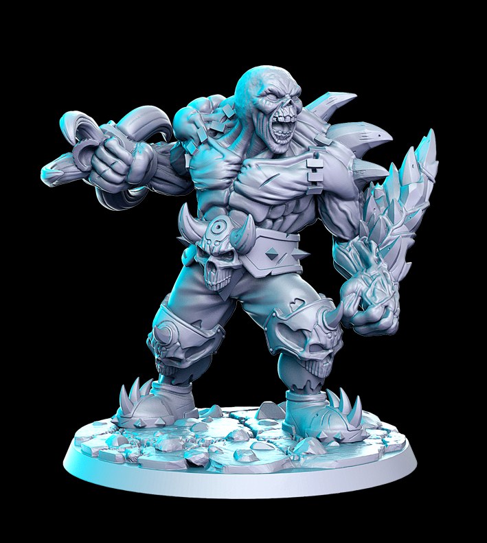 The Power of the Curse (Monster Set) resin figure