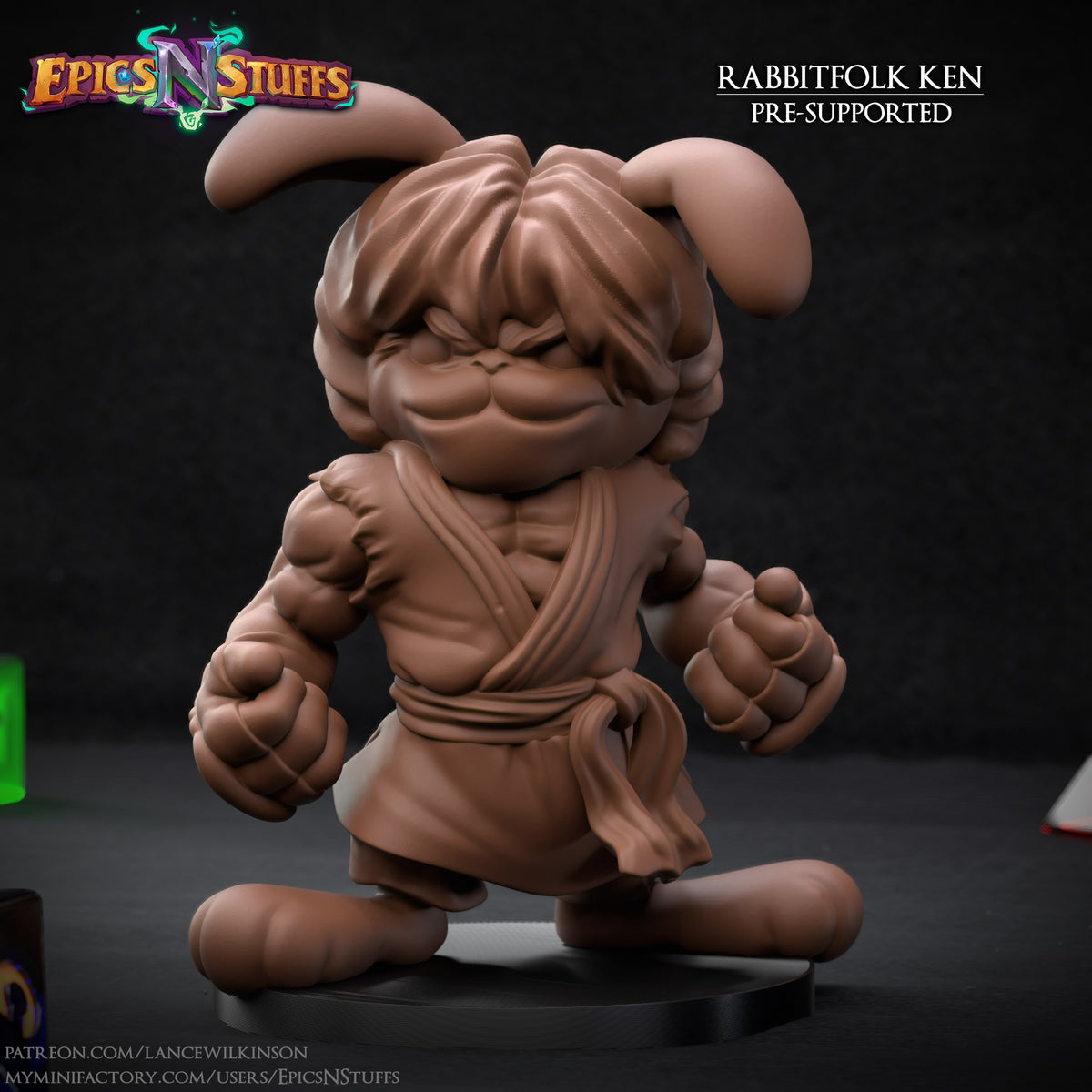 Rabbitfolk Ken resin figure