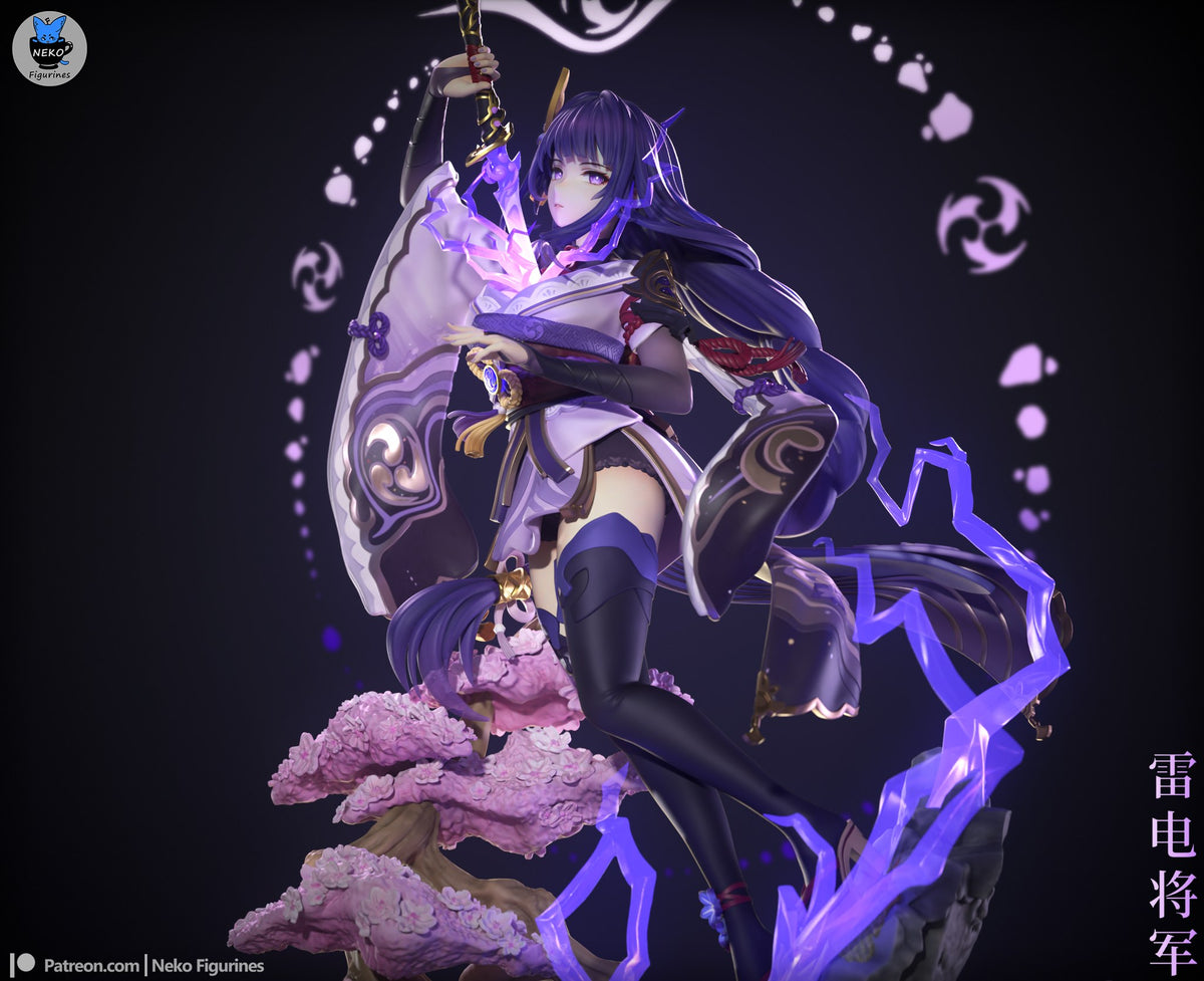 Raiden Shogun (Genshin Impact) resin figure