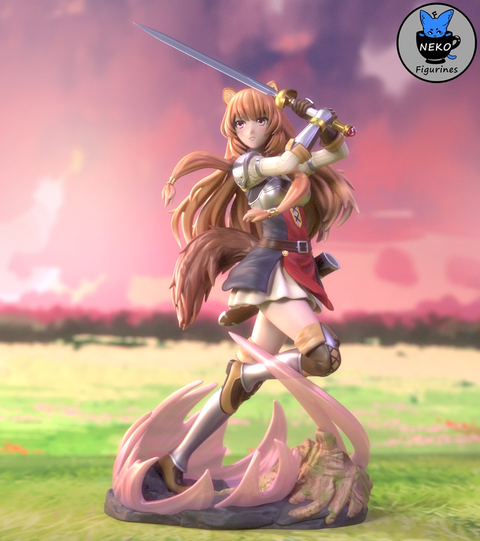 Raphtalia resin figure