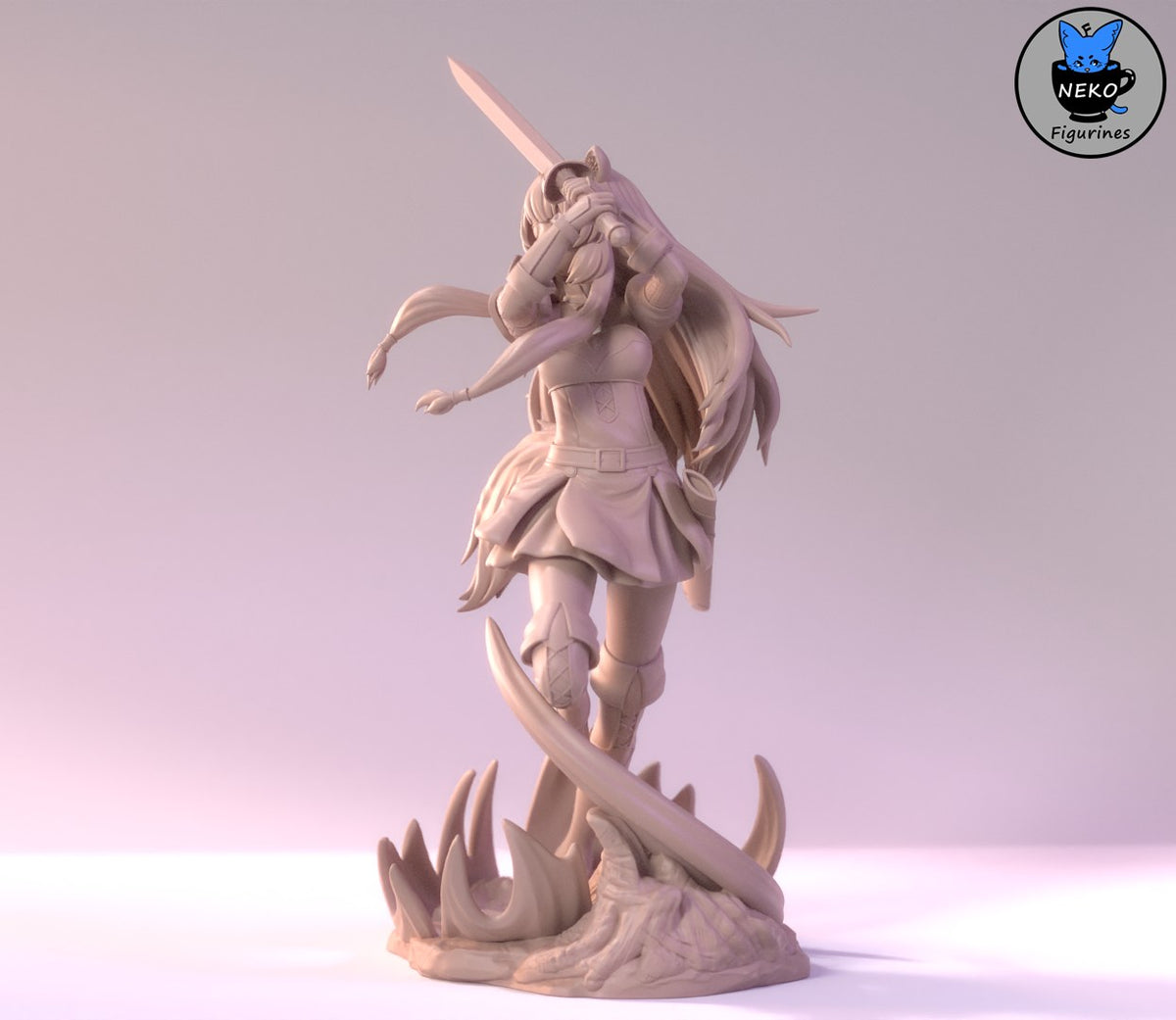 Raphtalia resin figure