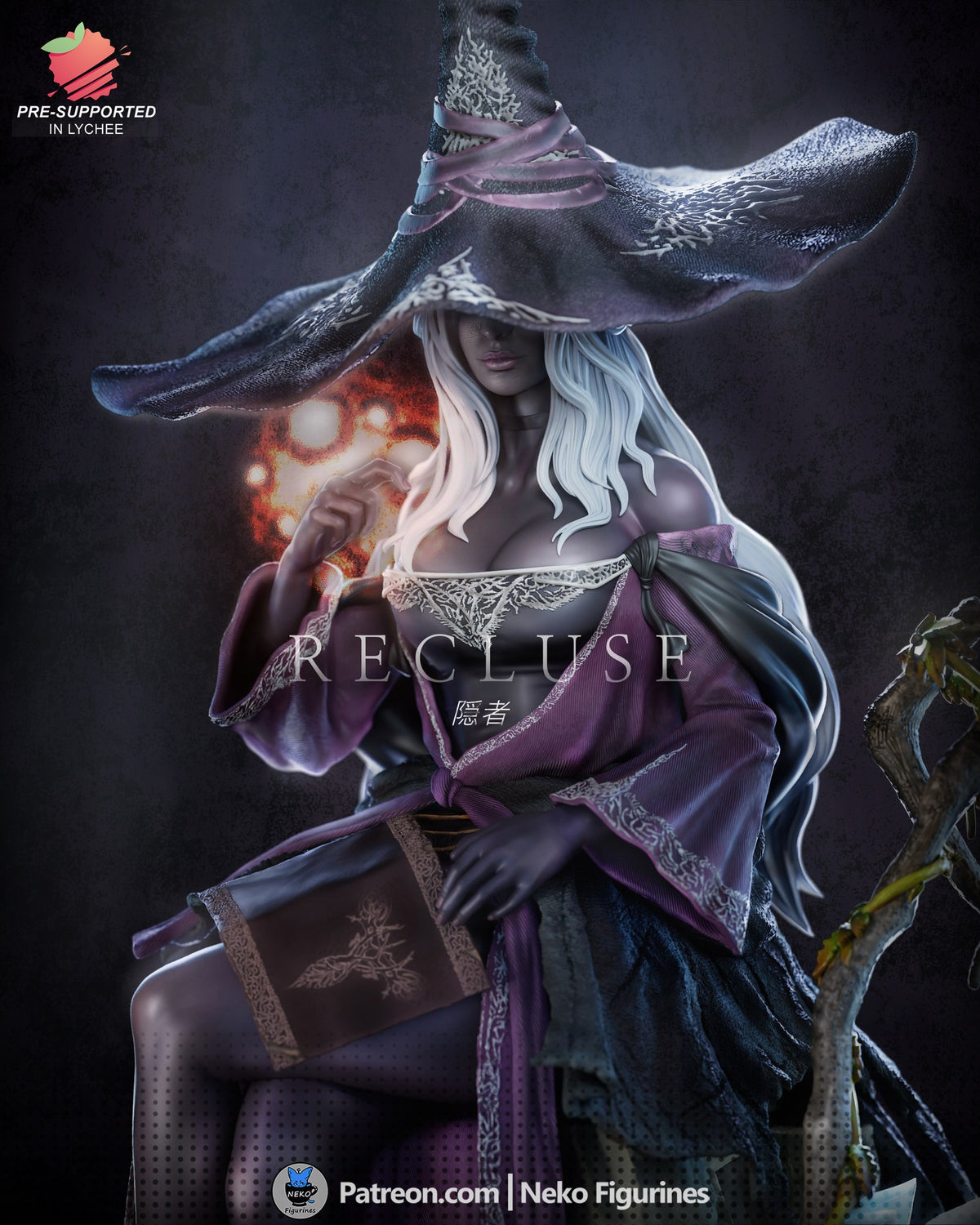 Recluse (Elden Ring Nightreign ) resin figure