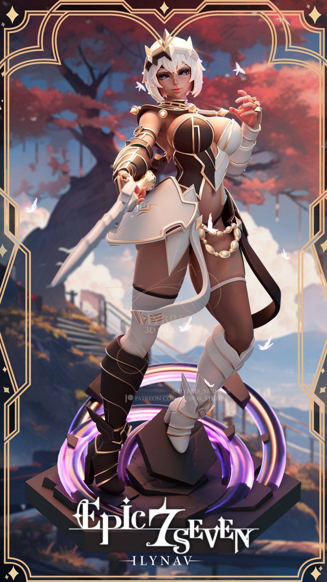 Ilynav resin figure