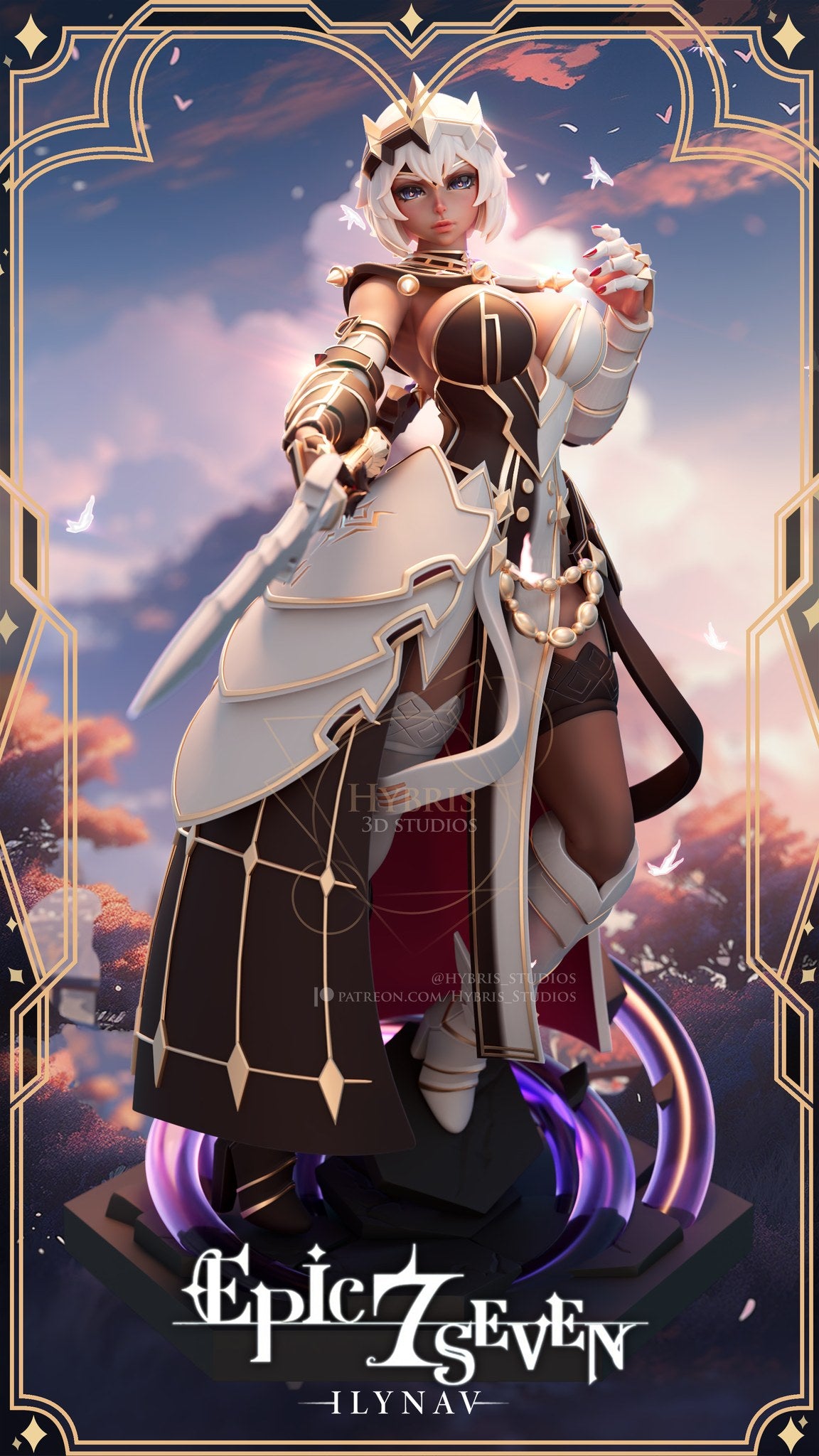 Ilynav resin figure