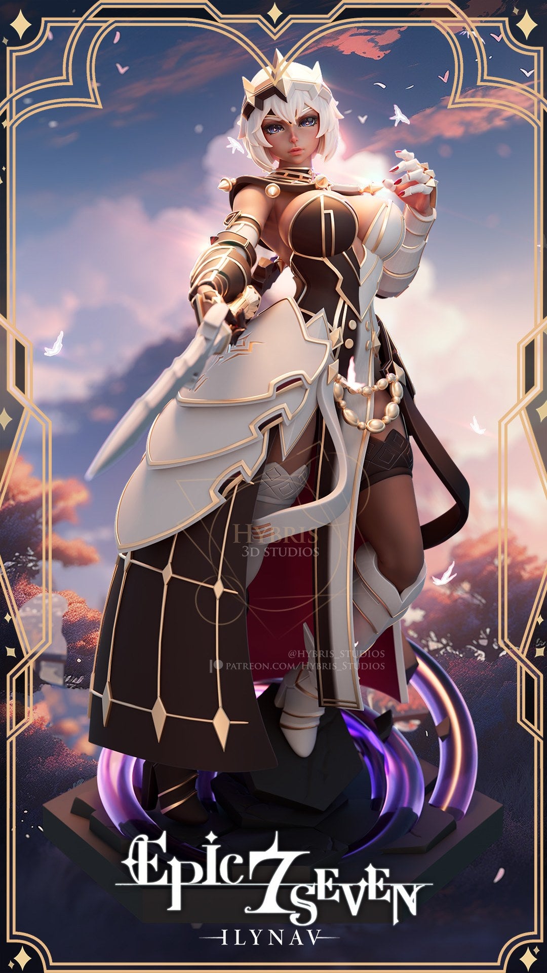 Ilynav resin figure