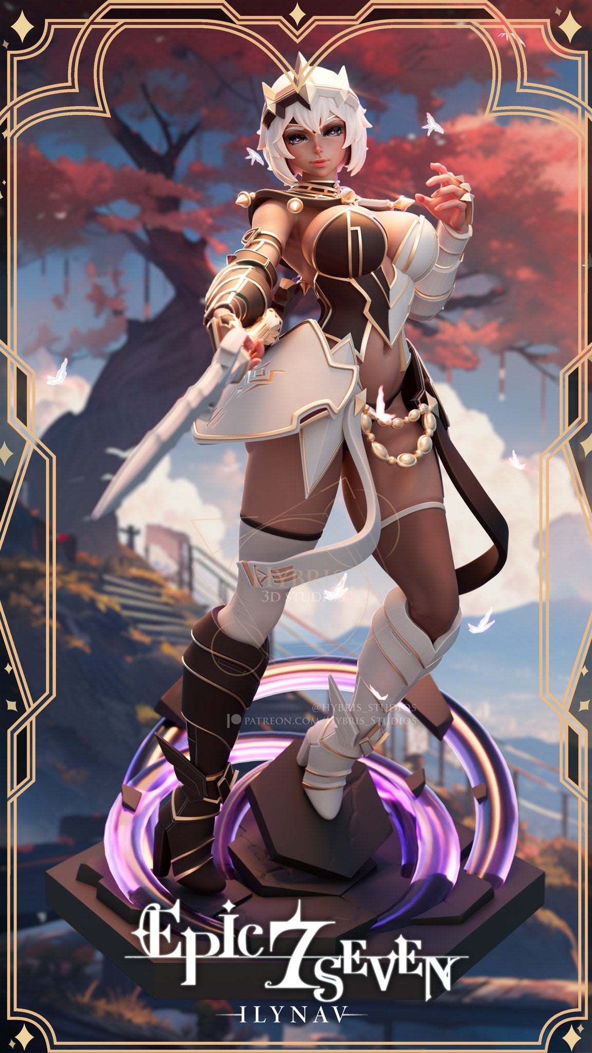 Ilynav resin figure