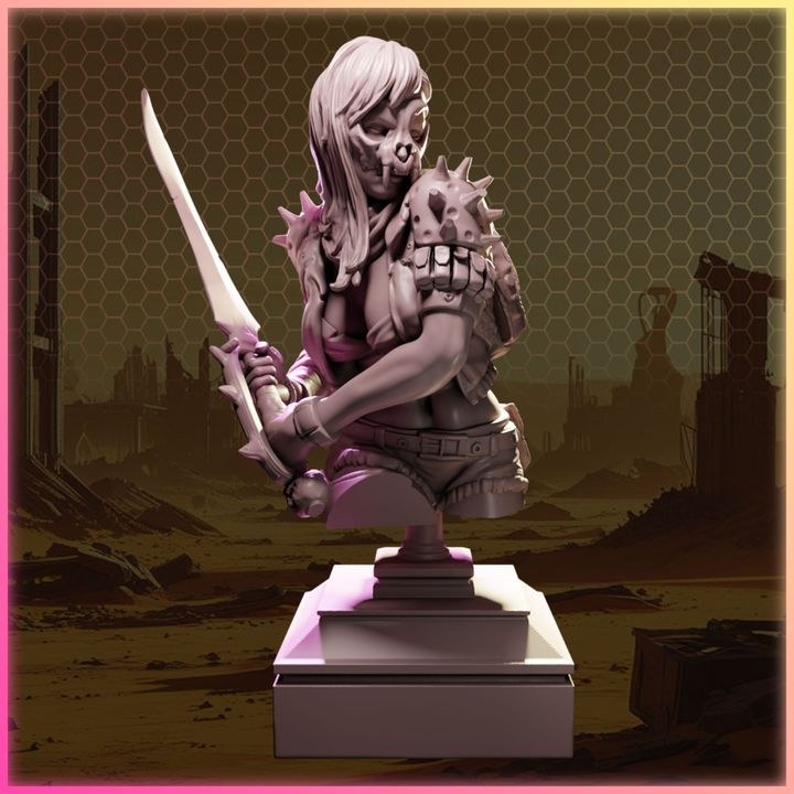 Rhayne Drakar resin figure