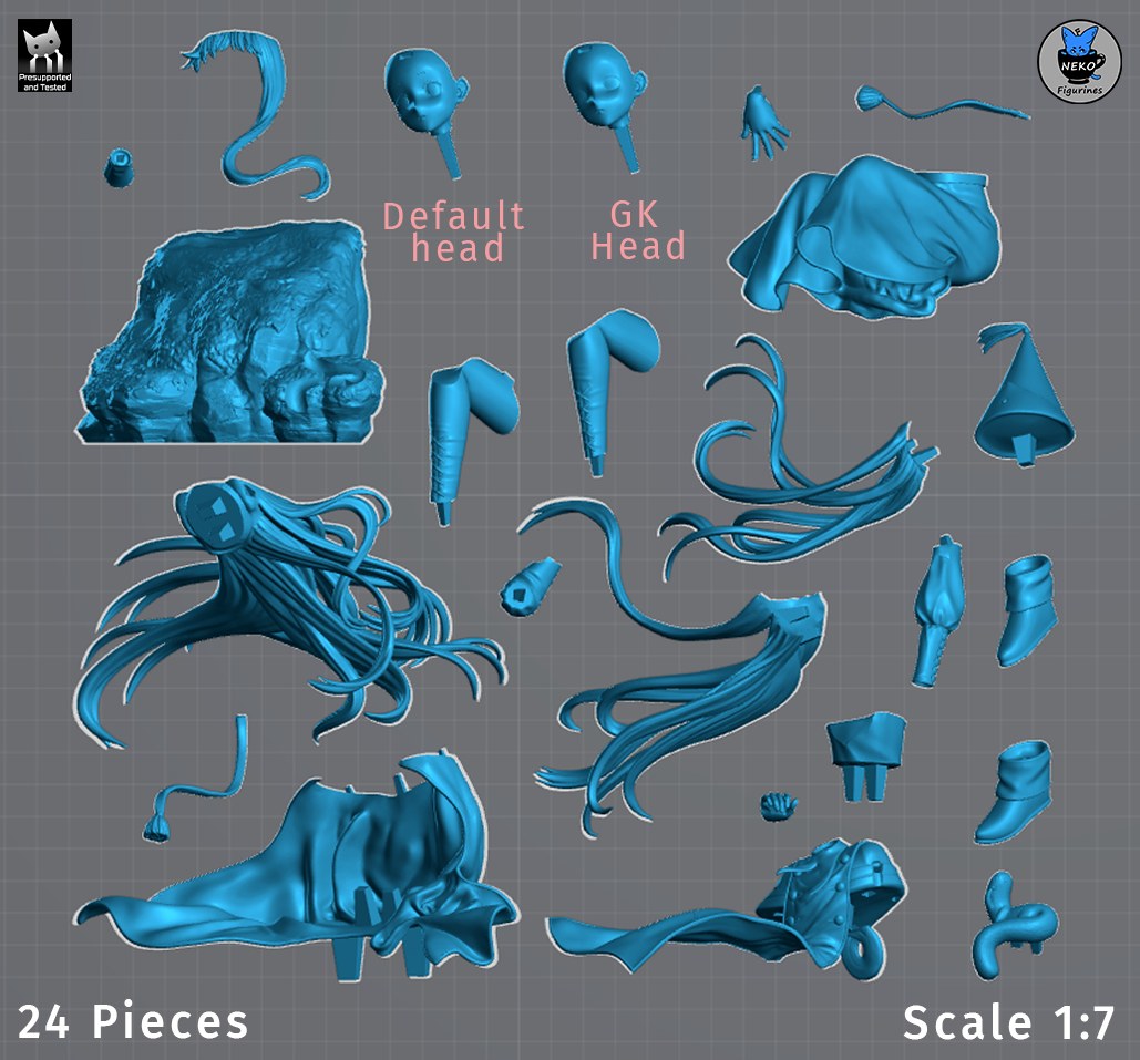 Richeh resin figure