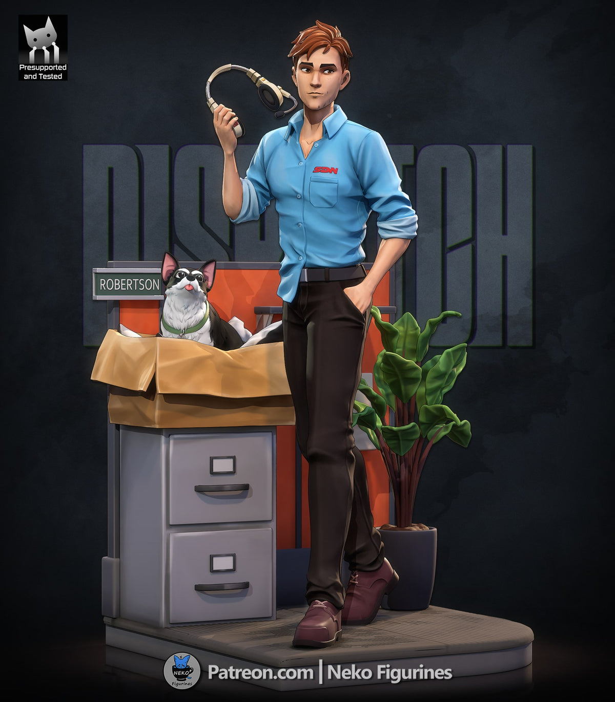 Robert (Dispatch) resin figure