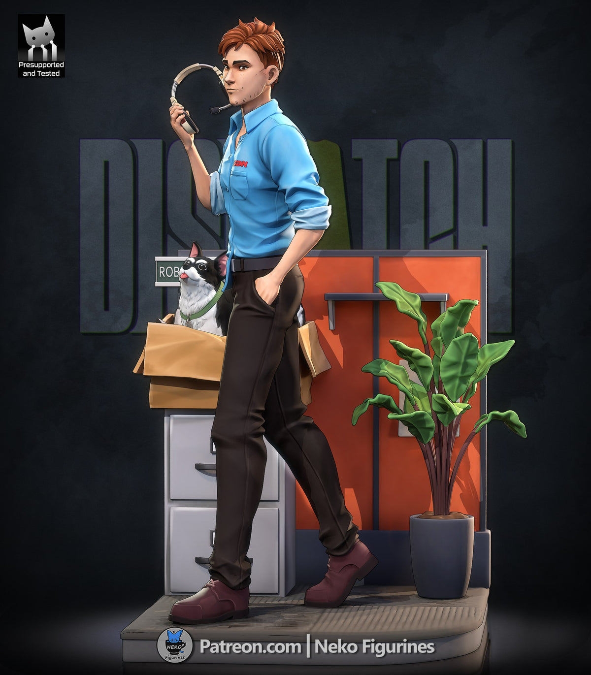 Robert (Dispatch) resin figure
