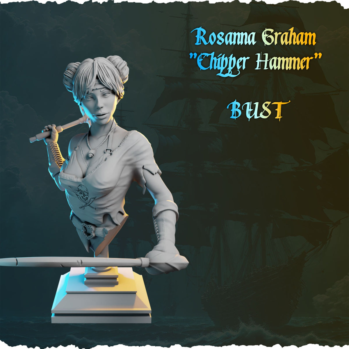 Rosanna Graham resin figure