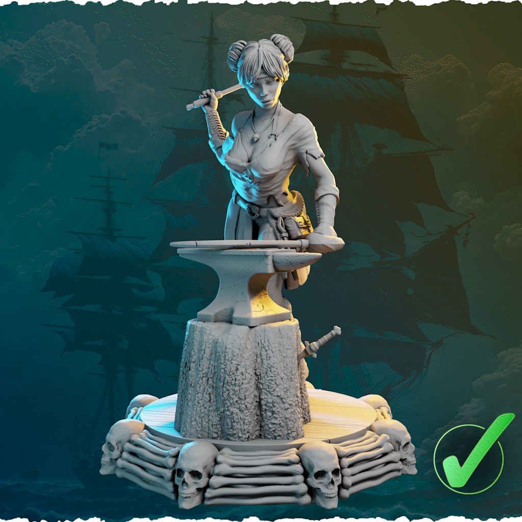 Rosanna Graham resin figure