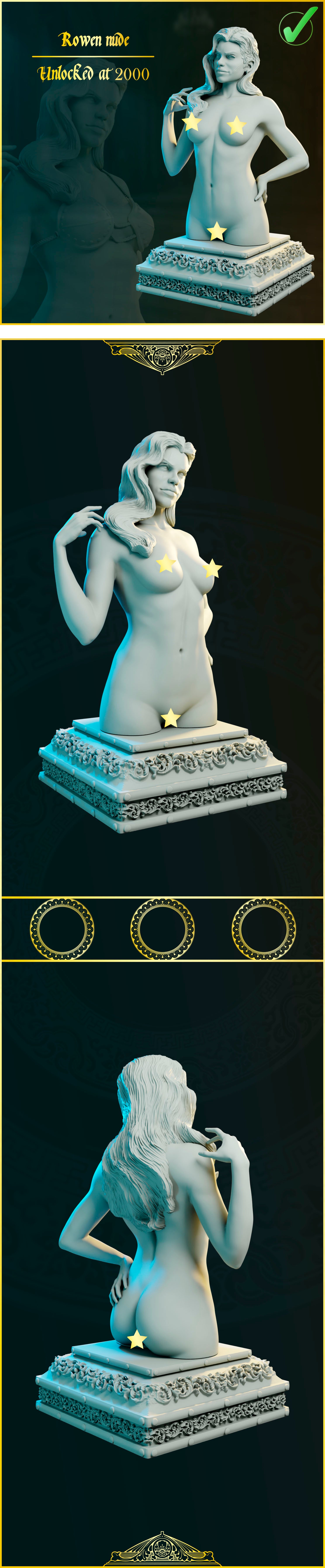 Rowen the Kingslayer resin figure