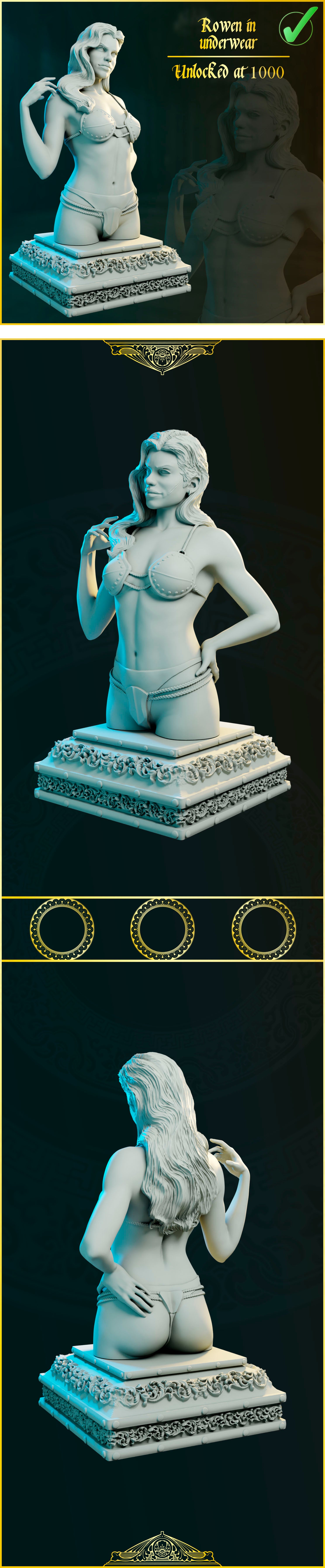 Rowen the Kingslayer resin figure