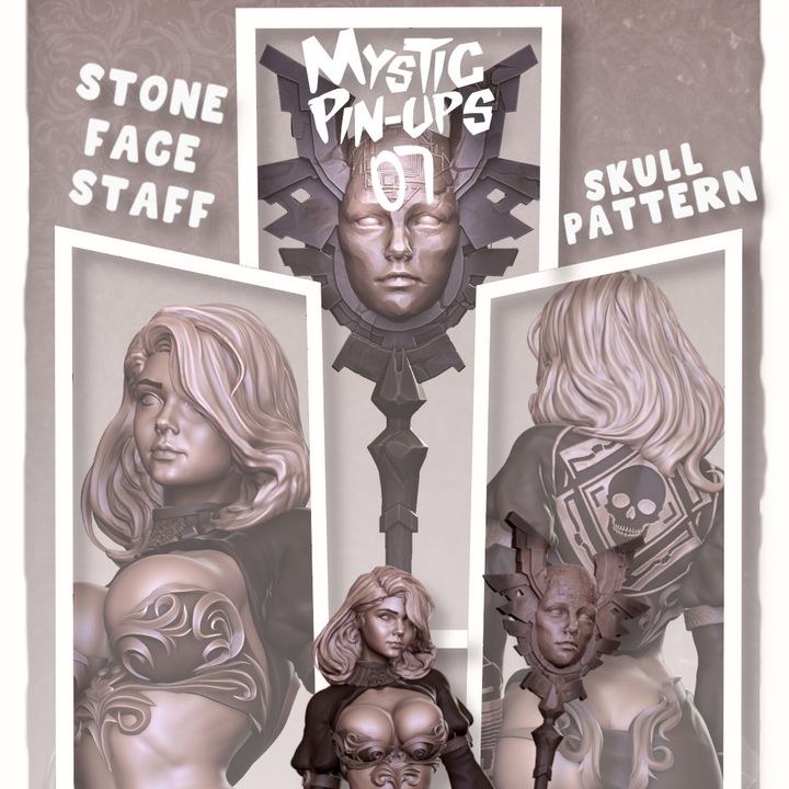 Mystic Pin-Up 07 resin figure