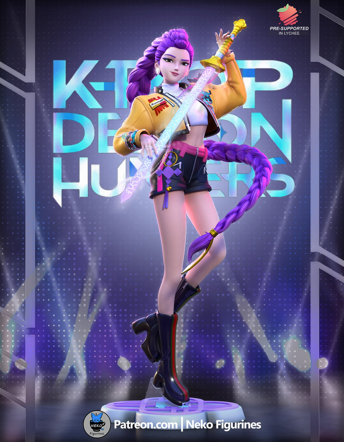 Rumi (Kpop Demon Hunters) resin figure