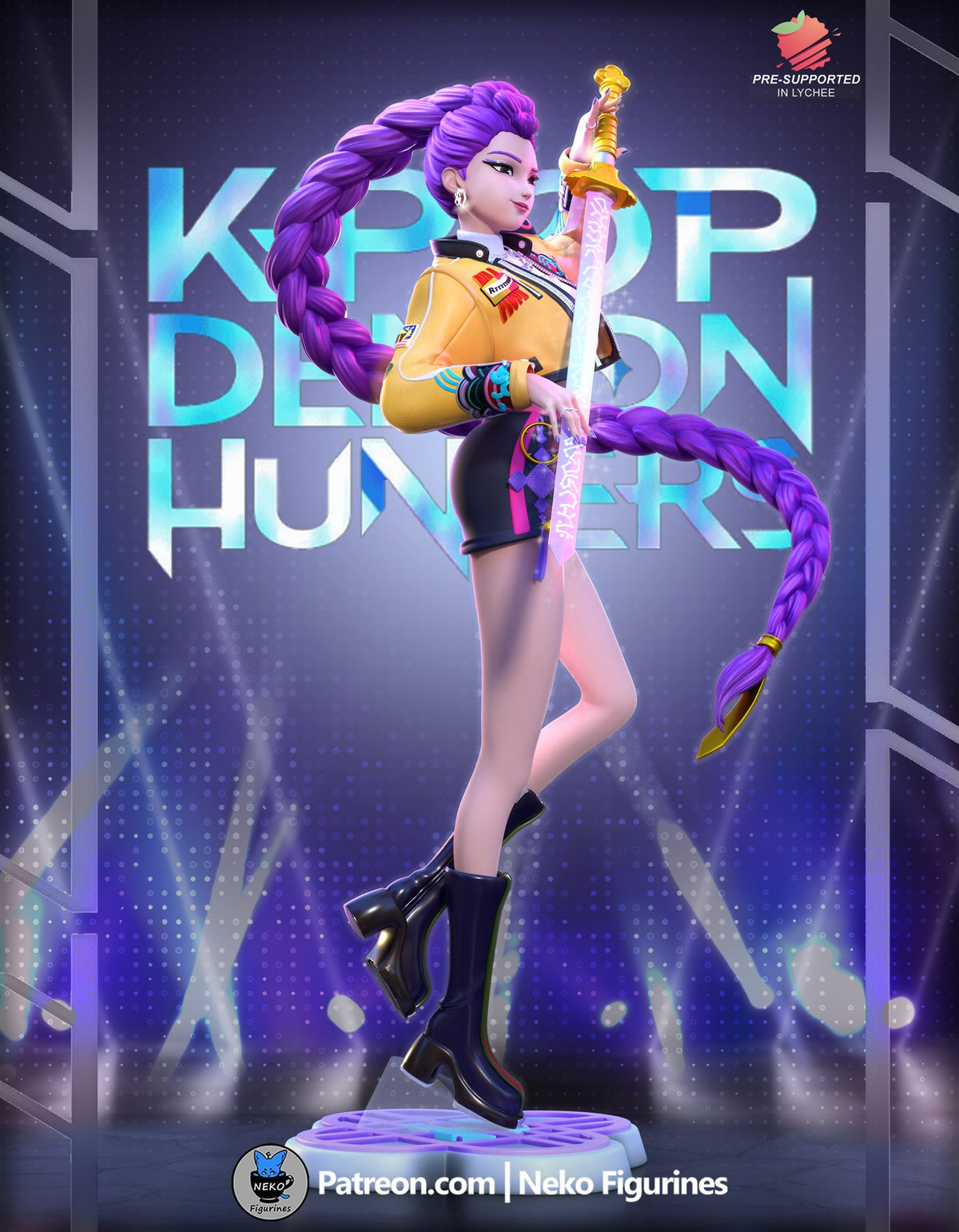 Rumi (Kpop Demon Hunters) resin figure