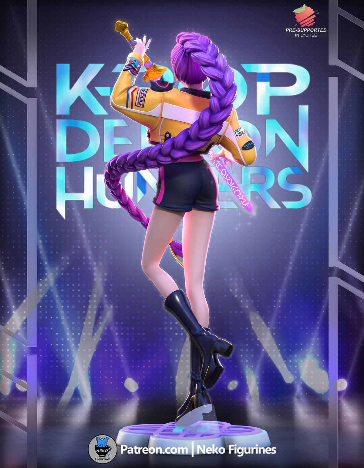 Rumi (Kpop Demon Hunters) resin figure