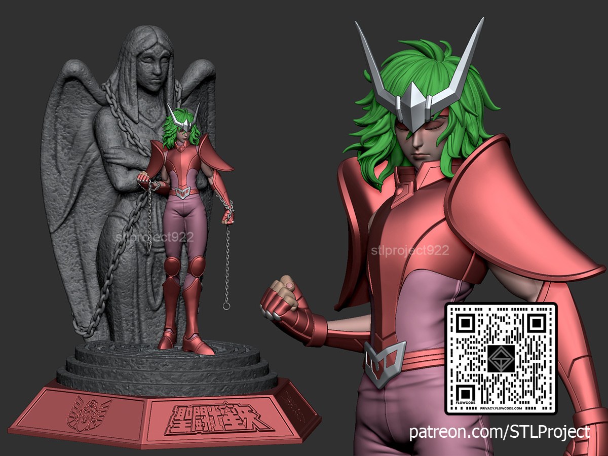 Andromeda Shun resin figure