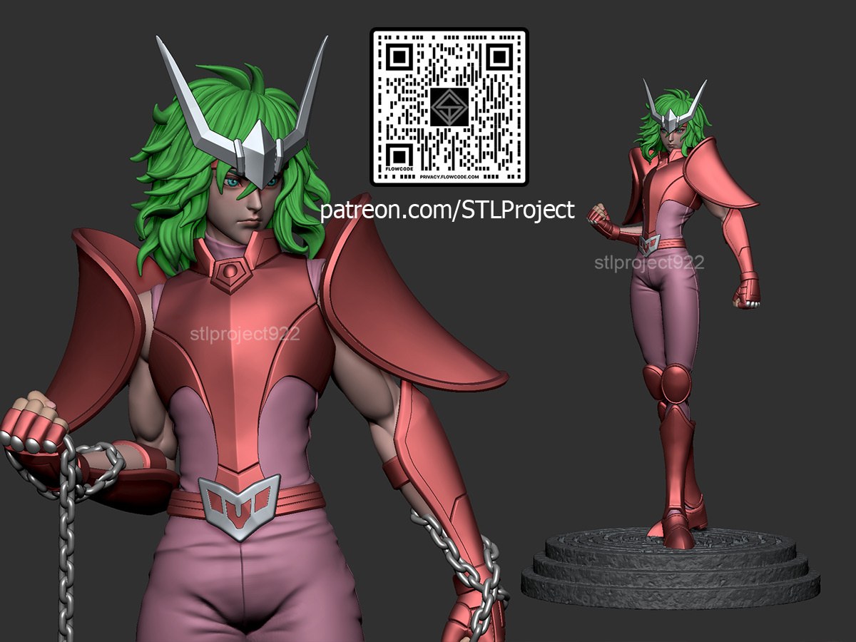 Andromeda Shun resin figure