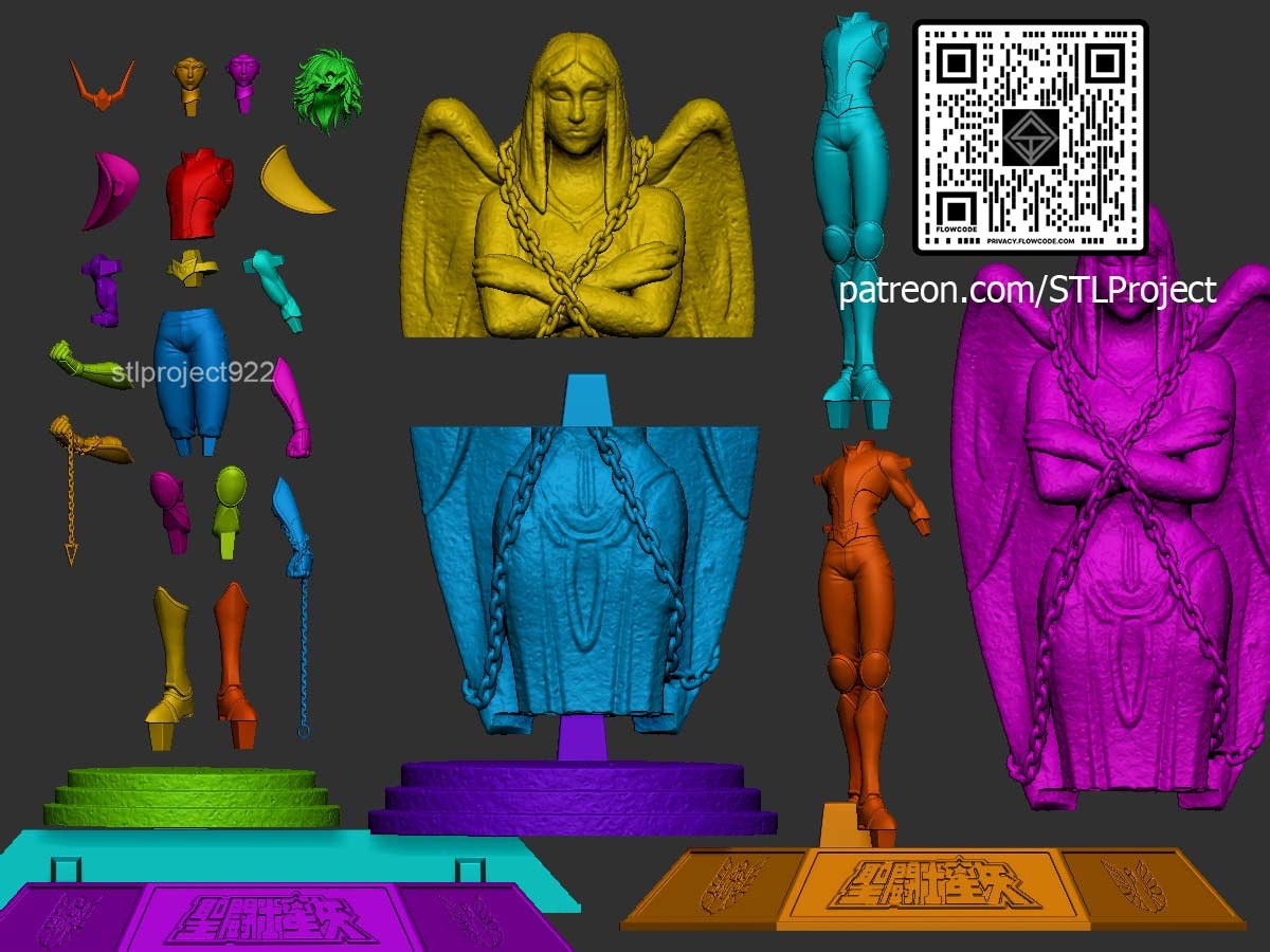 Andromeda Shun resin figure
