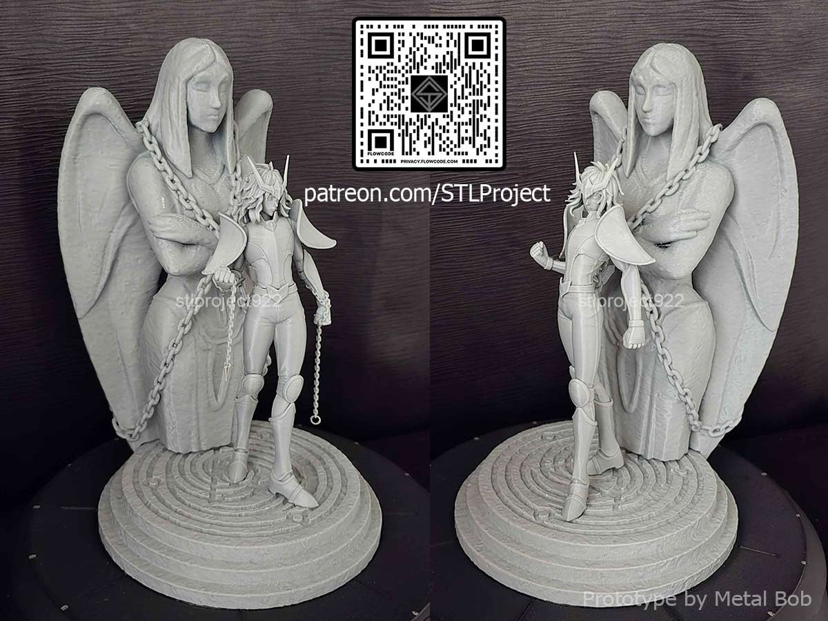 Andromeda Shun resin figure