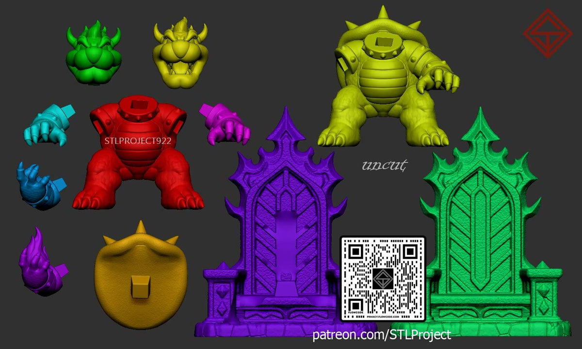 Bower on Throne resin figure