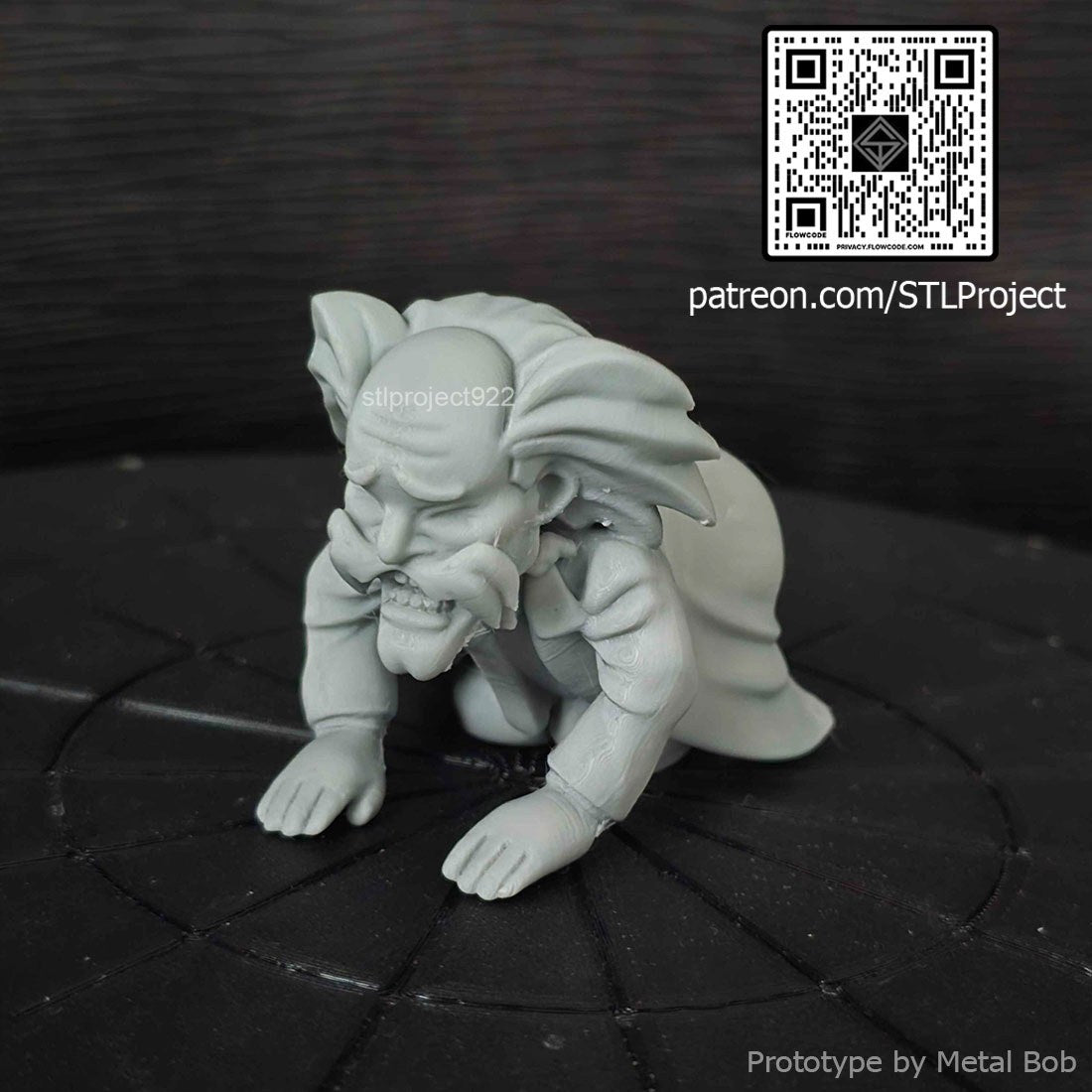 Dr Wily resin figure