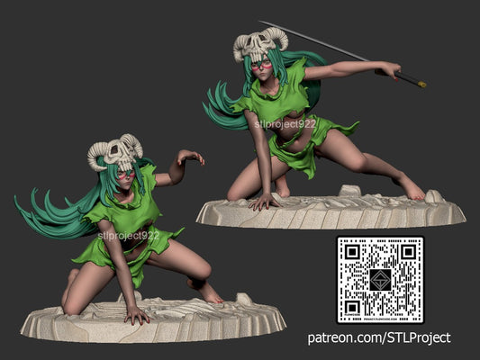 Nelliel resin figure
