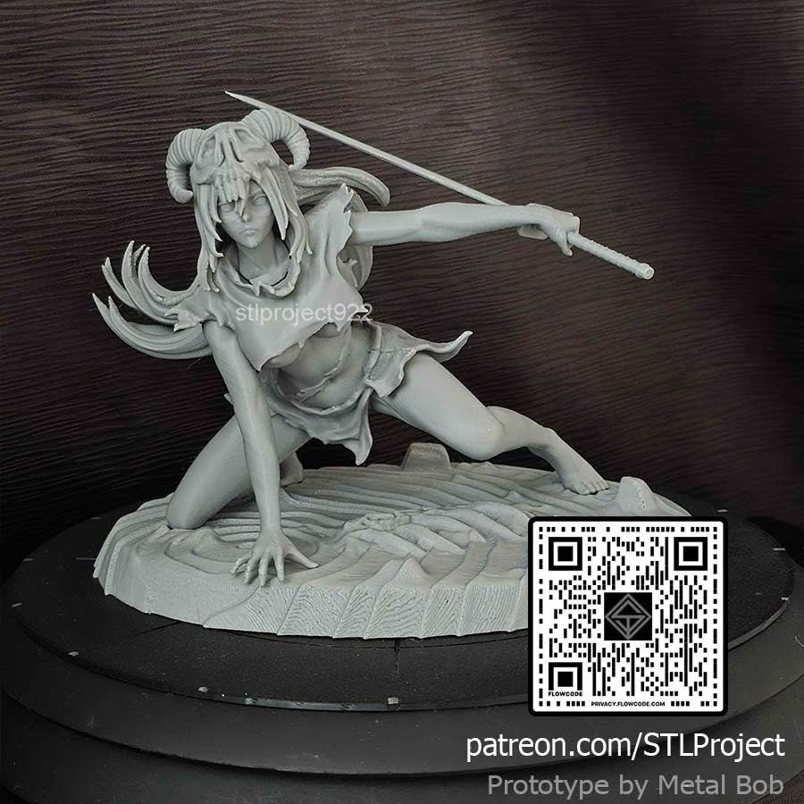 Nelliel resin figure