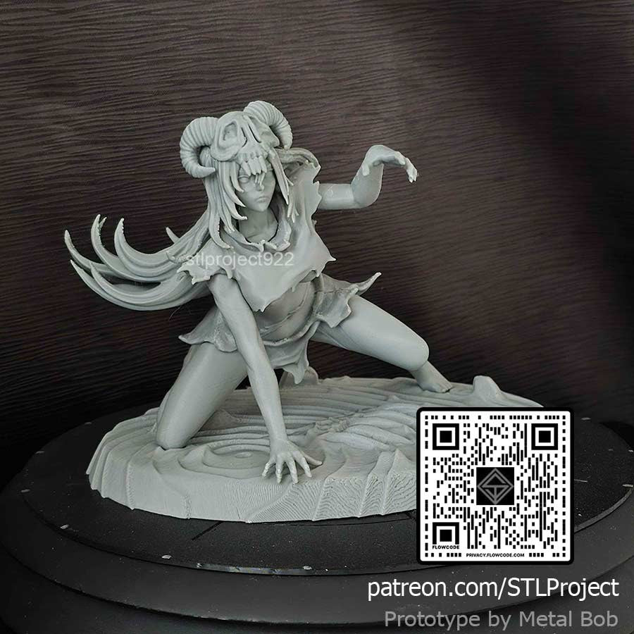 Nelliel resin figure