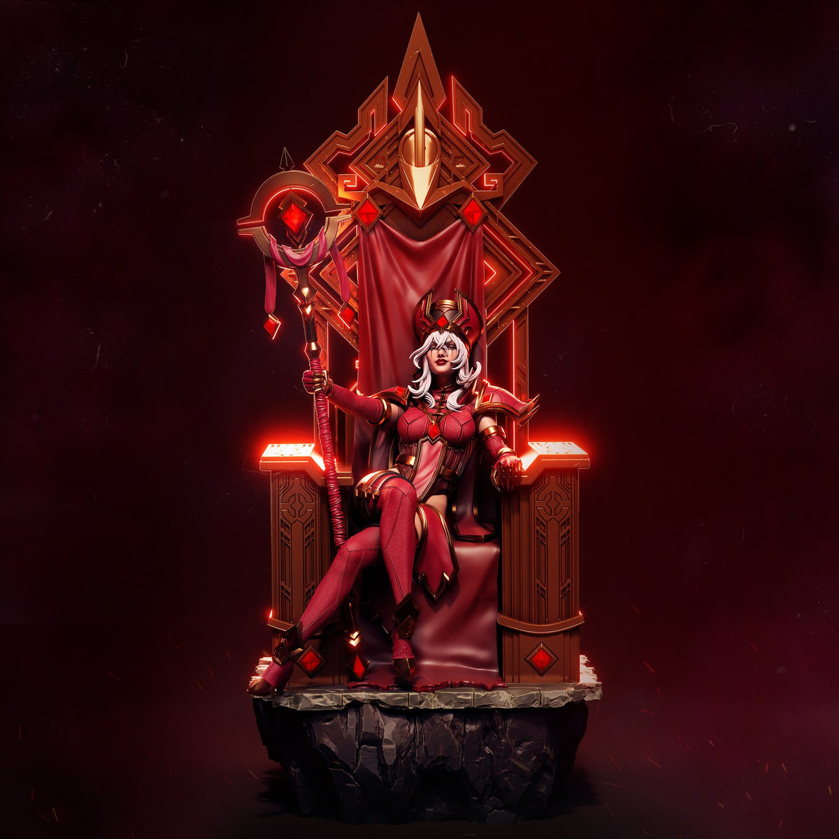 Sally Whitemane resin figure
