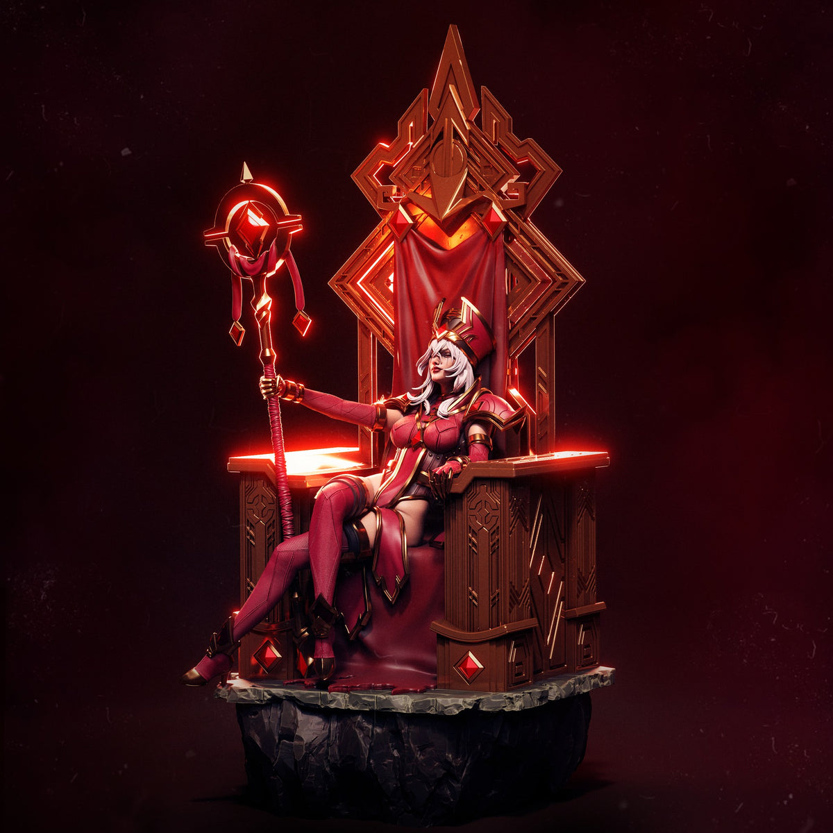 Sally Whitemane resin figure