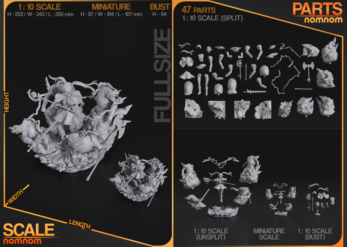 Frieren resin figure