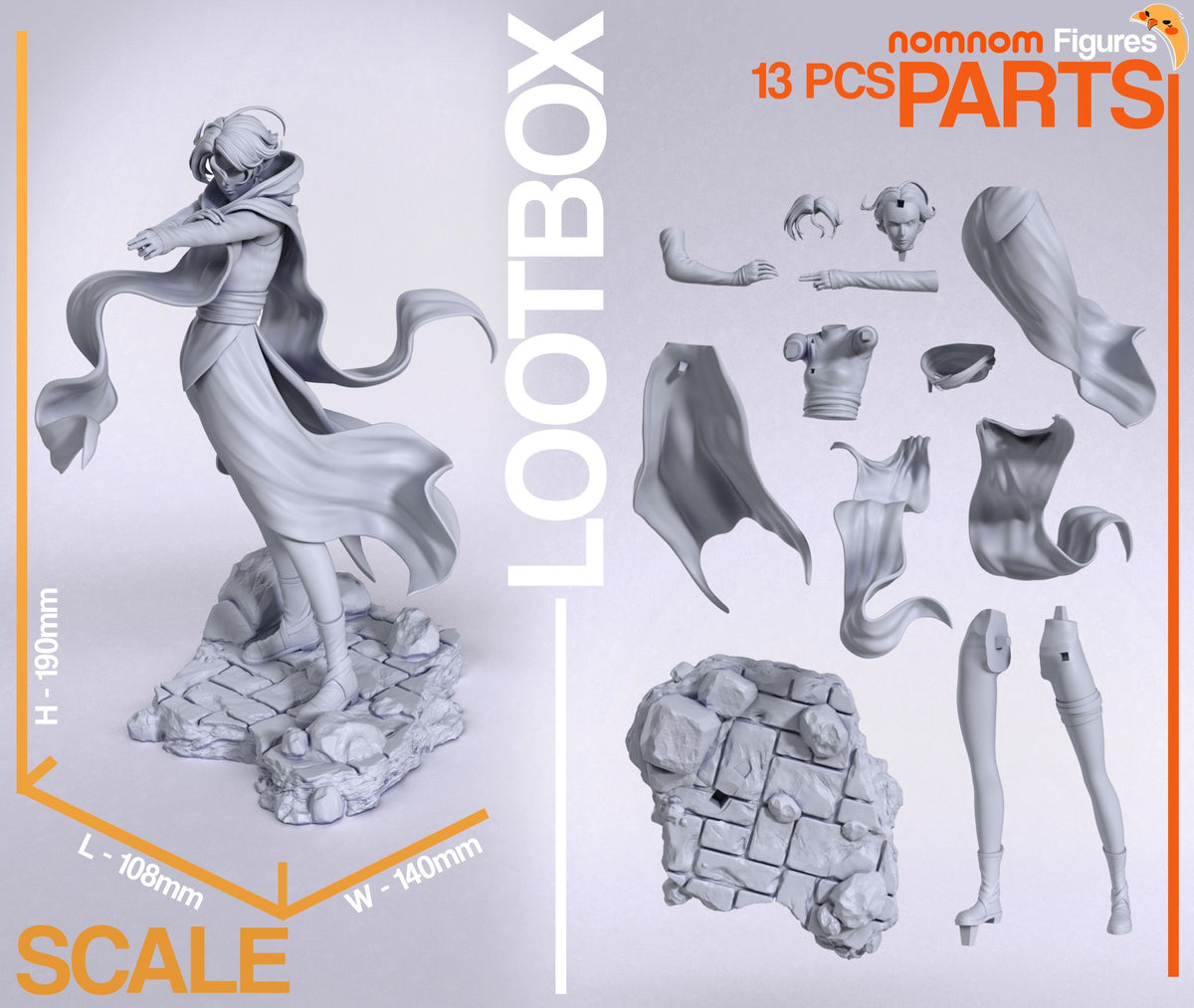 Sypha Belnades resin figure