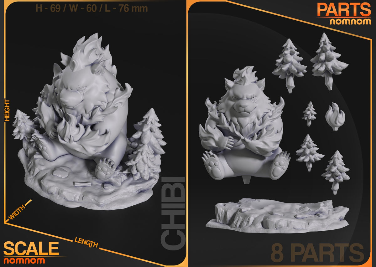 Chibi Tank resin figure